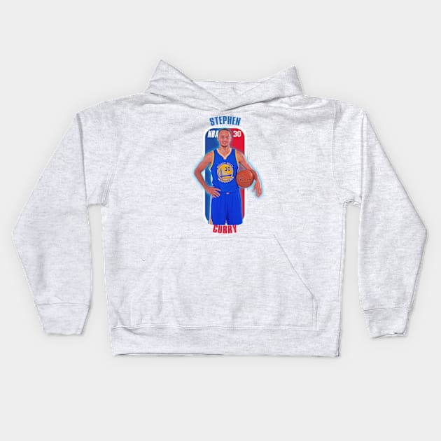 steph curry Kids Hoodie by lazymost